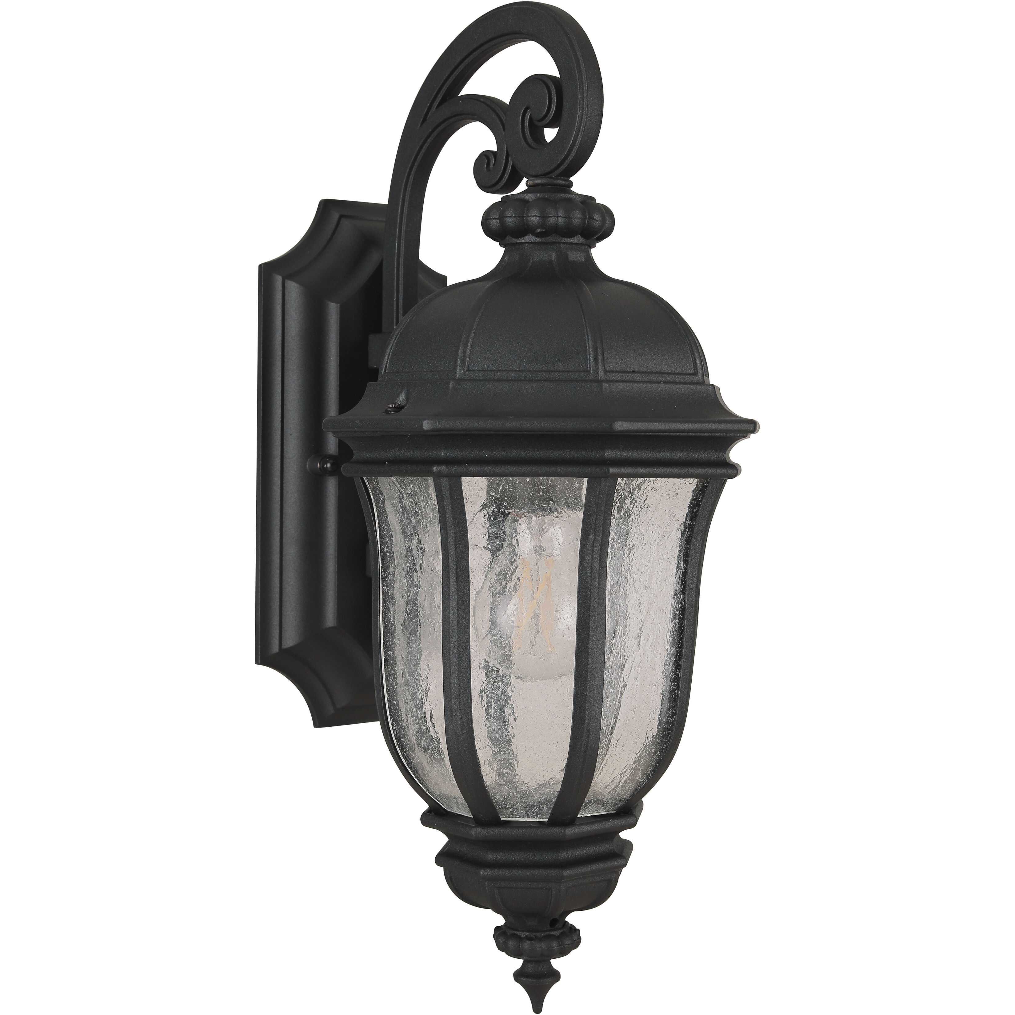 Harper 1 Light 17.93 inch Textured Black Outdoor Wall Lantern