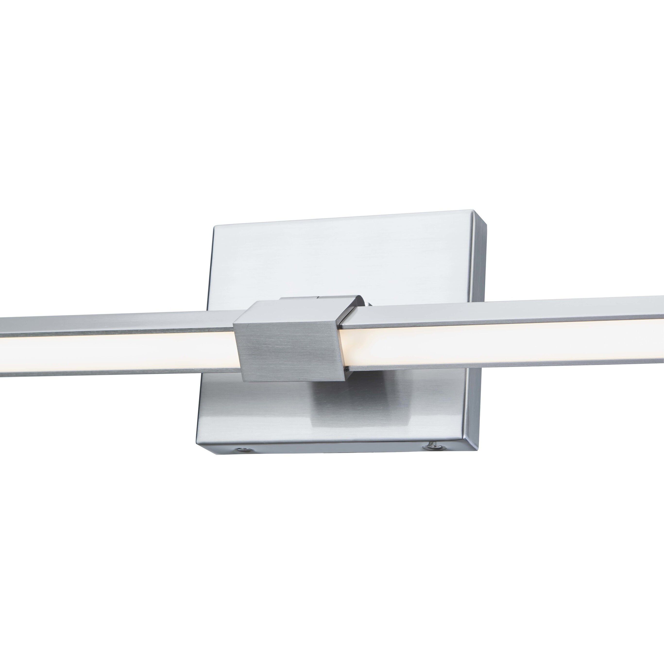 Epee LED 58.1 inch Brushed Nickel Bath Vanity Light Wall Light