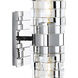 Murano Sconce Wall Light in Chrome