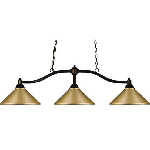 Chance 3 Light 14.00 inch Billiard Light