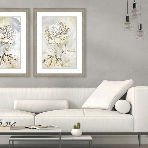 Beauty Within Beige and Brown and Neutral and Sepia Framed Art