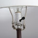 Artifact 22 inch 40 watt Dark Walnut and Espresso Bronze Table Lamp Portable Light
