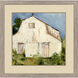 Big Barn White and Green and Brown and Beige Framed Art, Propac