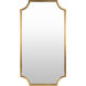Joslyn 75 X 40 inch Gold Leaf Mirror, Full Length/Oversized