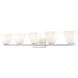 Annalise 5 Light 42 inch Chrome Vanity Wall Light