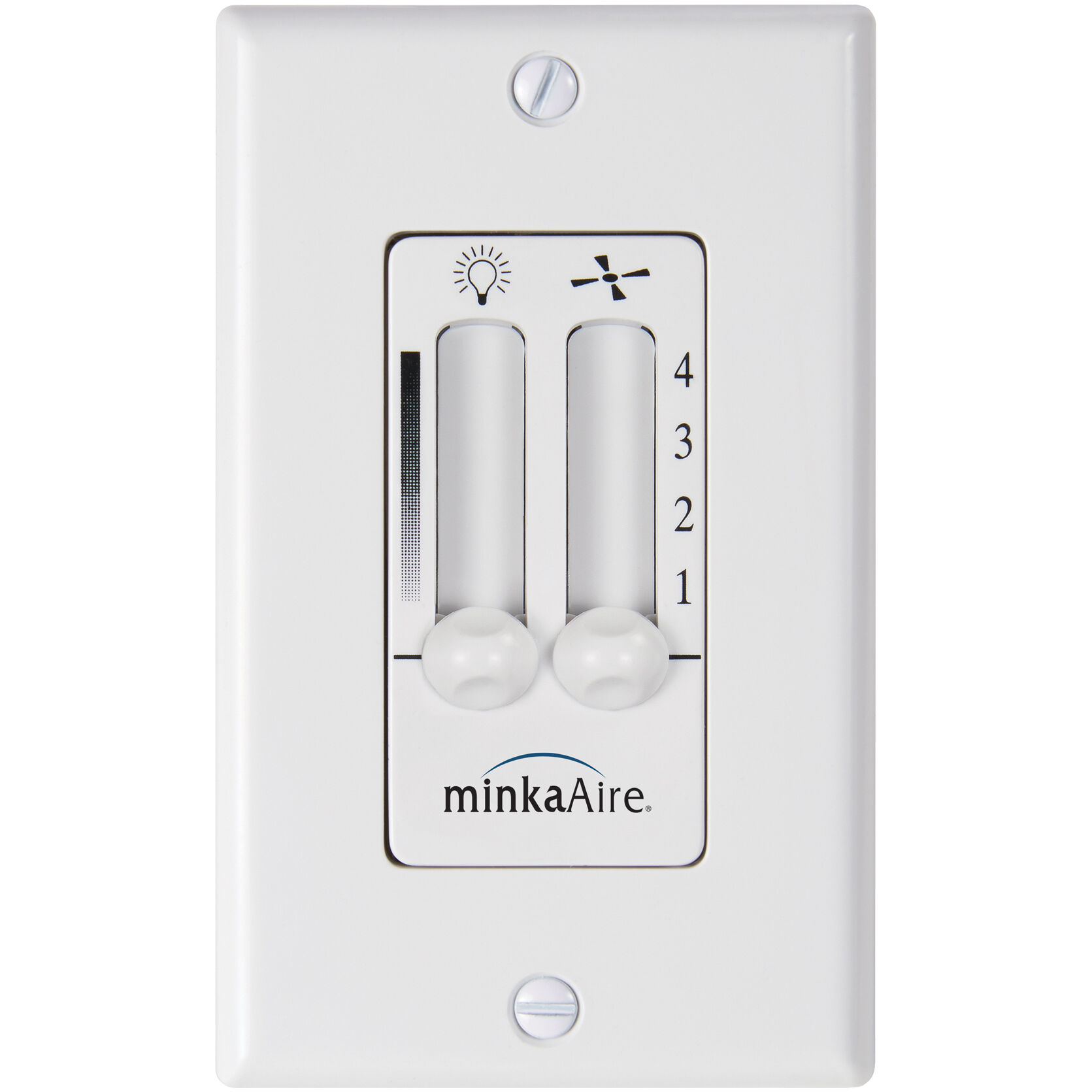 Spacesaver White Wall Mount Fan Control