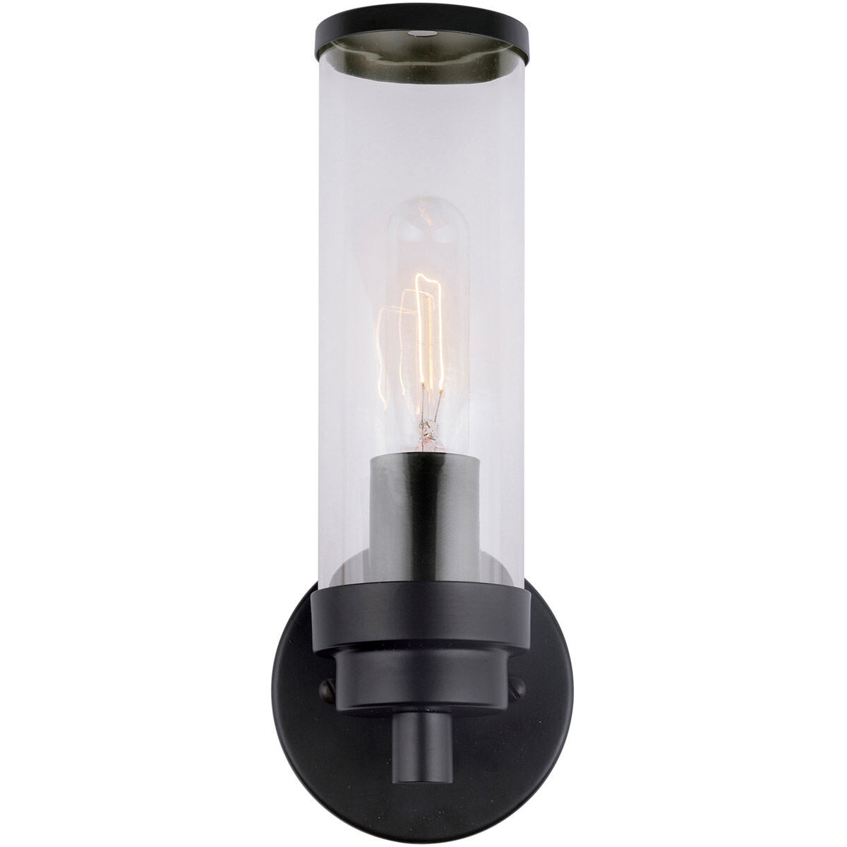 Morgan 1 Light 5 inch Black ADA Wall Sconce Wall Light