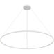 Cerchio LED 70.88 inch White Pendant Ceiling Light