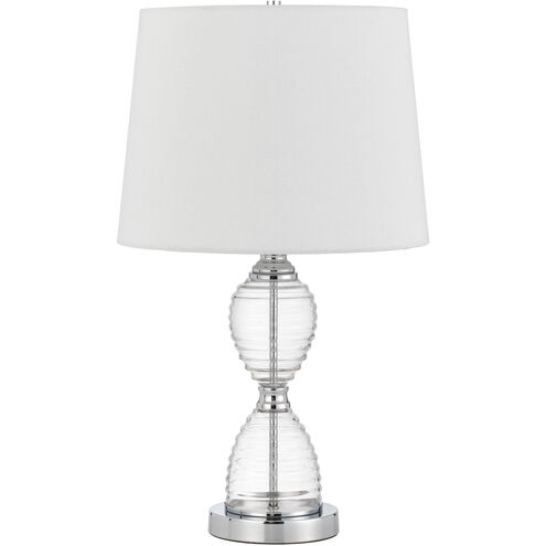 Eden 23.5 inch 150.00 watt Chrome Table Lamp Portable Light