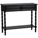 Barrett 29.5 X 13 inch Black Console Table