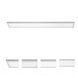 Delgado LED 48 inch White Linear Flush Mount Ceiling Light in 120V