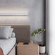 Thin-Line LED 48 inch Bright Satin Aluminum Wall Bar Wall Light in 4ft., 3000K