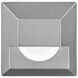 Inground Recessed Light 12 4 watt Stainless Steel Path Indicator Light in 3000K Warm White LED, WAC Landscape