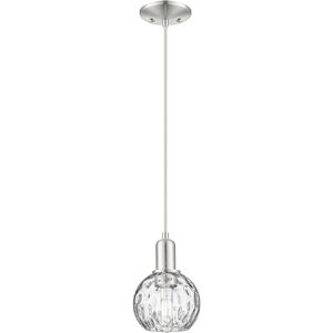 Arcadia Athens Water Glass 1 Light 6.00 inch Mini Pendant