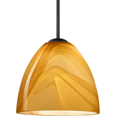 Vila 1 Light Black Cord Pendant Ceiling Light