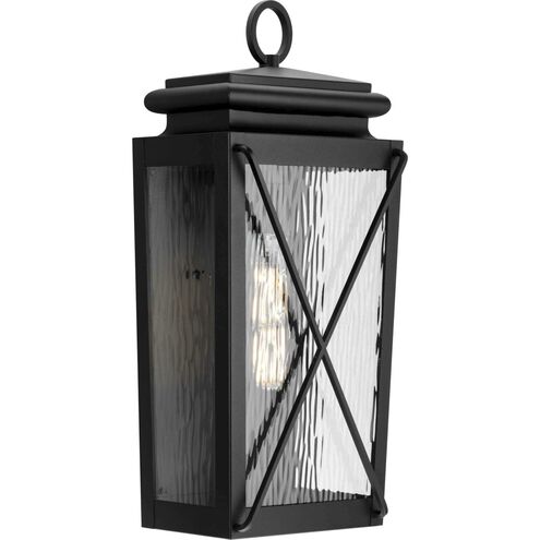 Wakeford 1 Light 21.5 inch Textured Black Wall Lantern