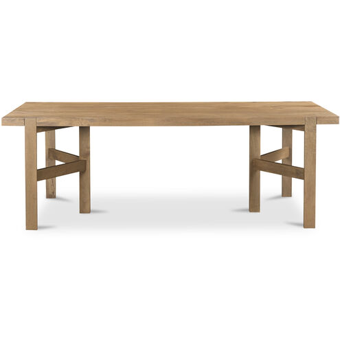 Workshop 88 X 38 inch Brown Dining Table