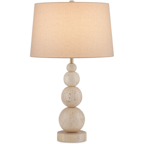 Niobe 27.5 inch 150 watt Natural Table Lamp Portable Light