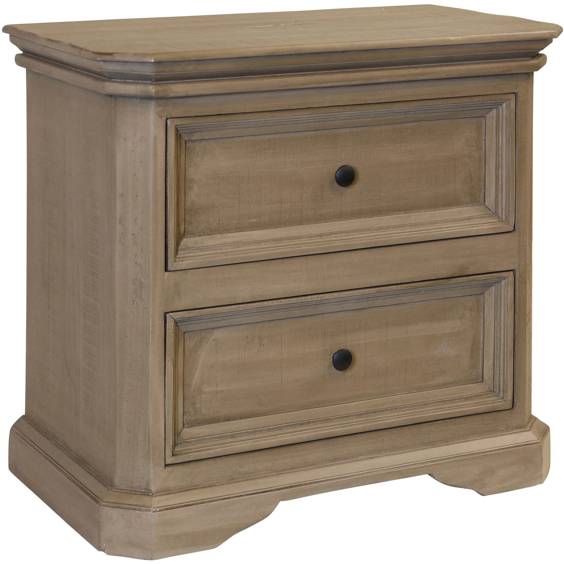 Heritage Oak 33 X 27 inch Heritage Oak Nightstand