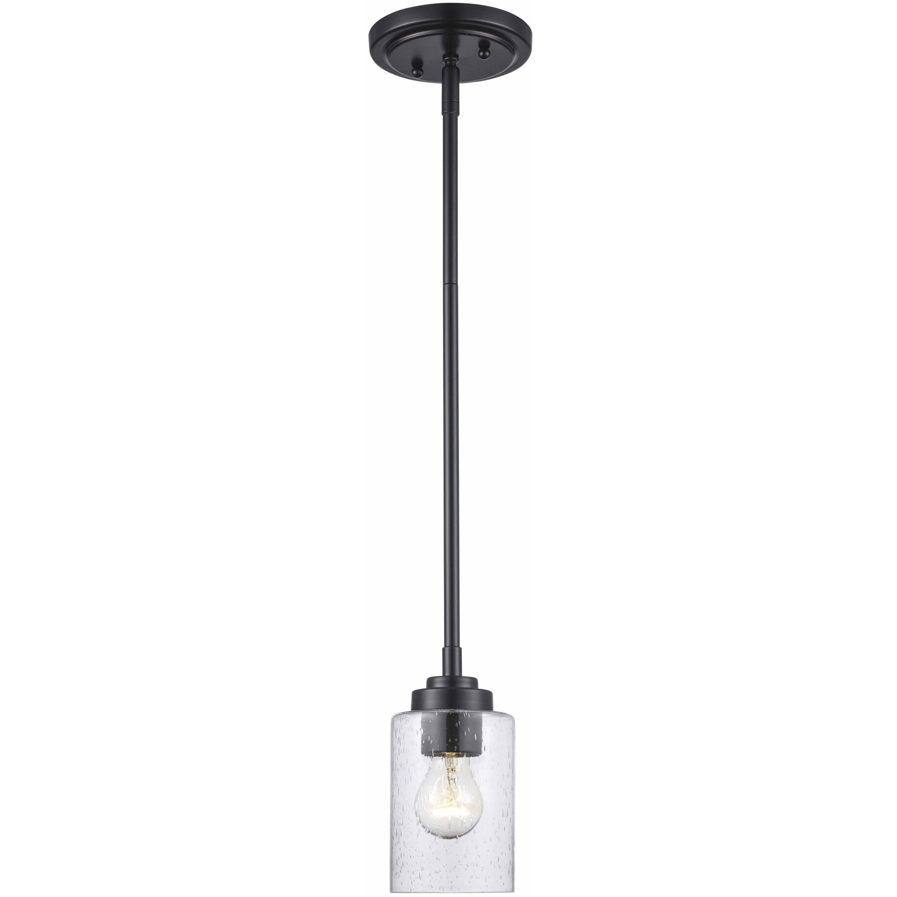Mod Pod 1 Light 4 inch Black Pendant Ceiling Light