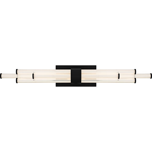 Talbott LED 32 inch Matte Black Bath Light Wall Light, Large