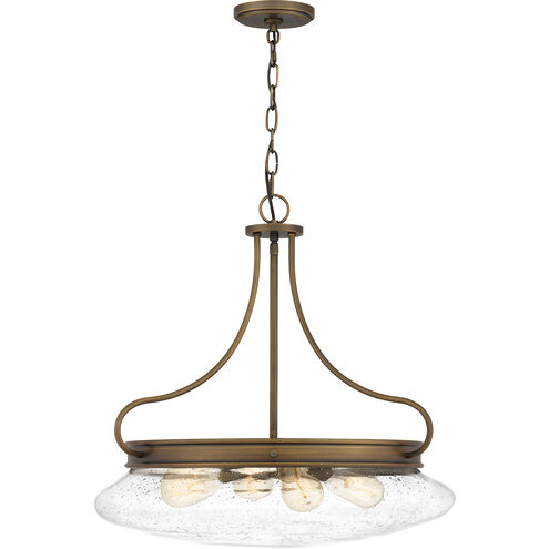 Tucker 4 Light 22 inch French Bronze Pendant Ceiling Light