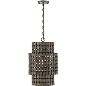Eliana 1 Light 13 inch Dark Brass Pendant Ceiling Light