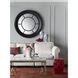 Cameron 47 X 47 inch Black Mirror