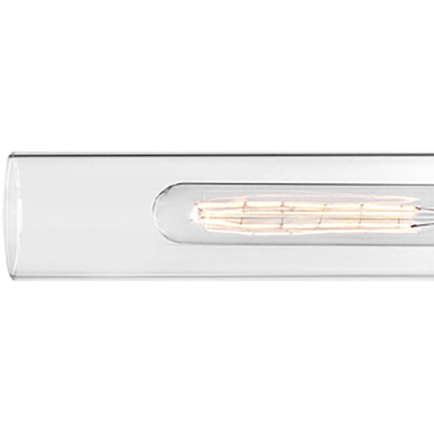 Shea LED 24 inch Chrome Bath Light Wall Light