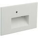 Tyler 120 3.8 watt White Step and Wall Lighting in Amber, WAC Lighting