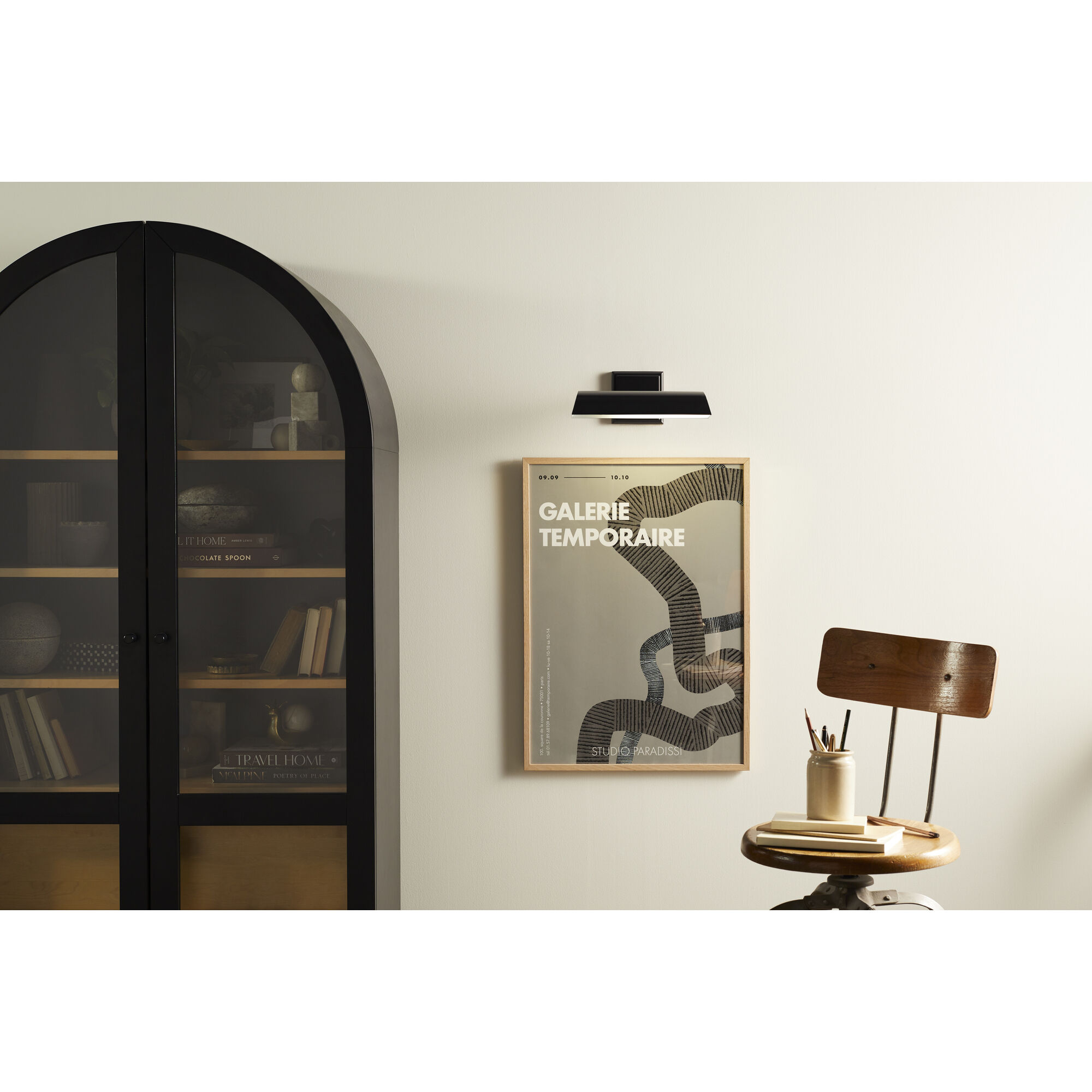 Carston 13 watt 12.25 inch Black Picture Light Wall Light