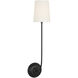 Thomas O'Brien Vendome LED 5.5 inch Bronze Single Cordless Sconce Wall Light