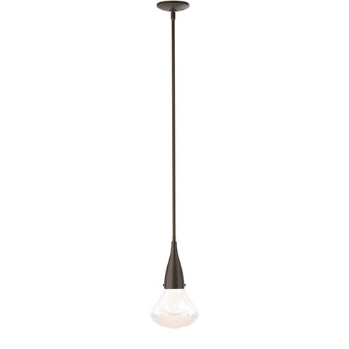 Fritz 1 Light 8.3 inch Bronze Mini Pendant Ceiling Light, Large