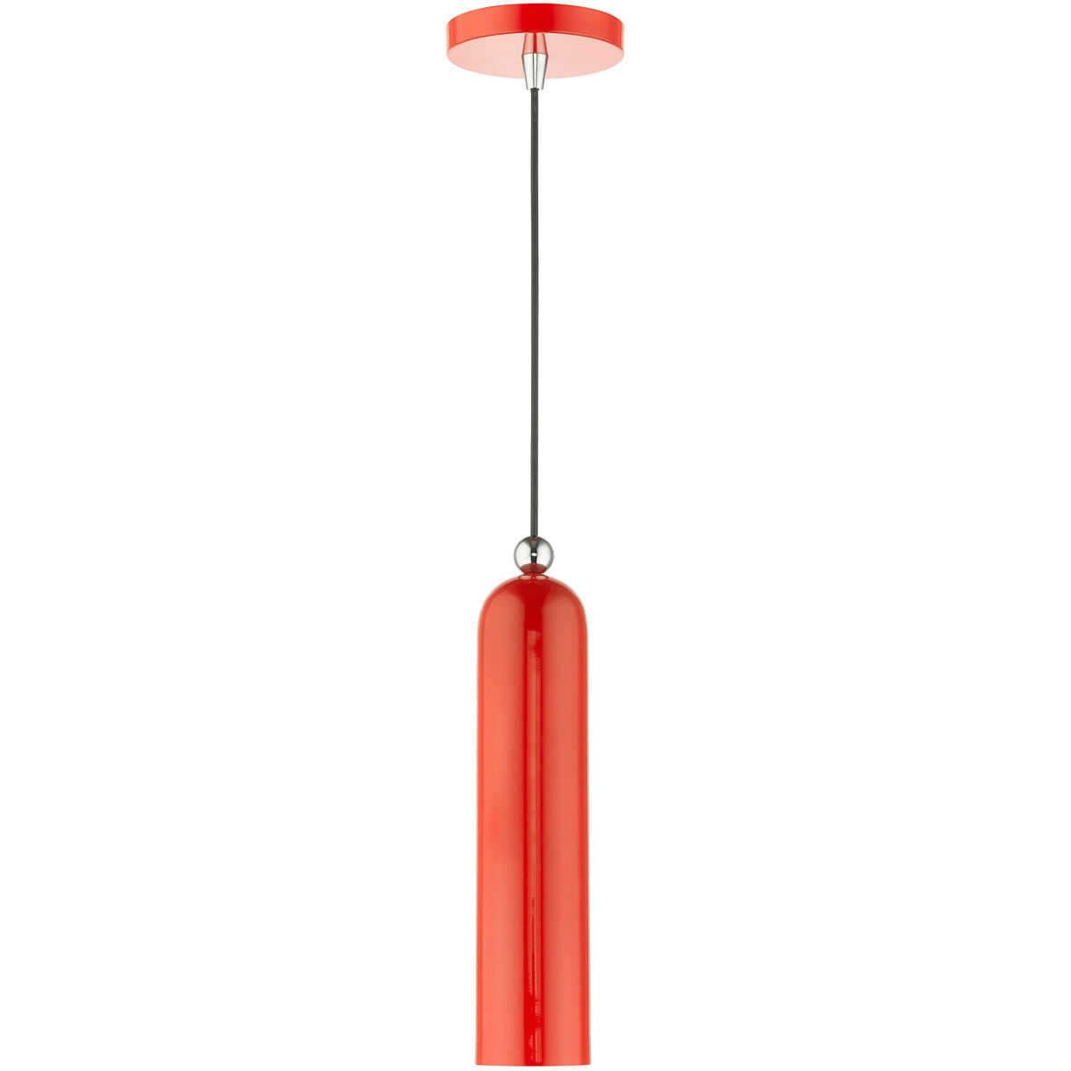 Ardmore 1 Light 5 inch Shiny Red Pendant Ceiling Light