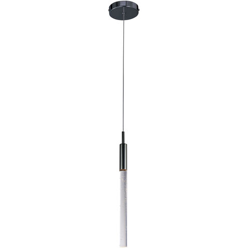 Scepter LED 4.75 inch Black Chrome Mini Pendant Ceiling Light in Bubble