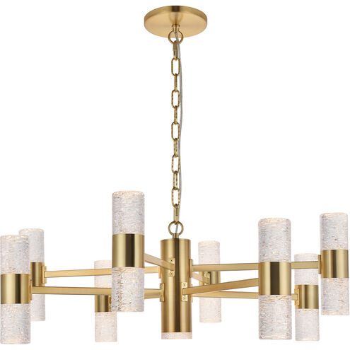 Vega LED 32 inch Gold Pendant Ceiling Light