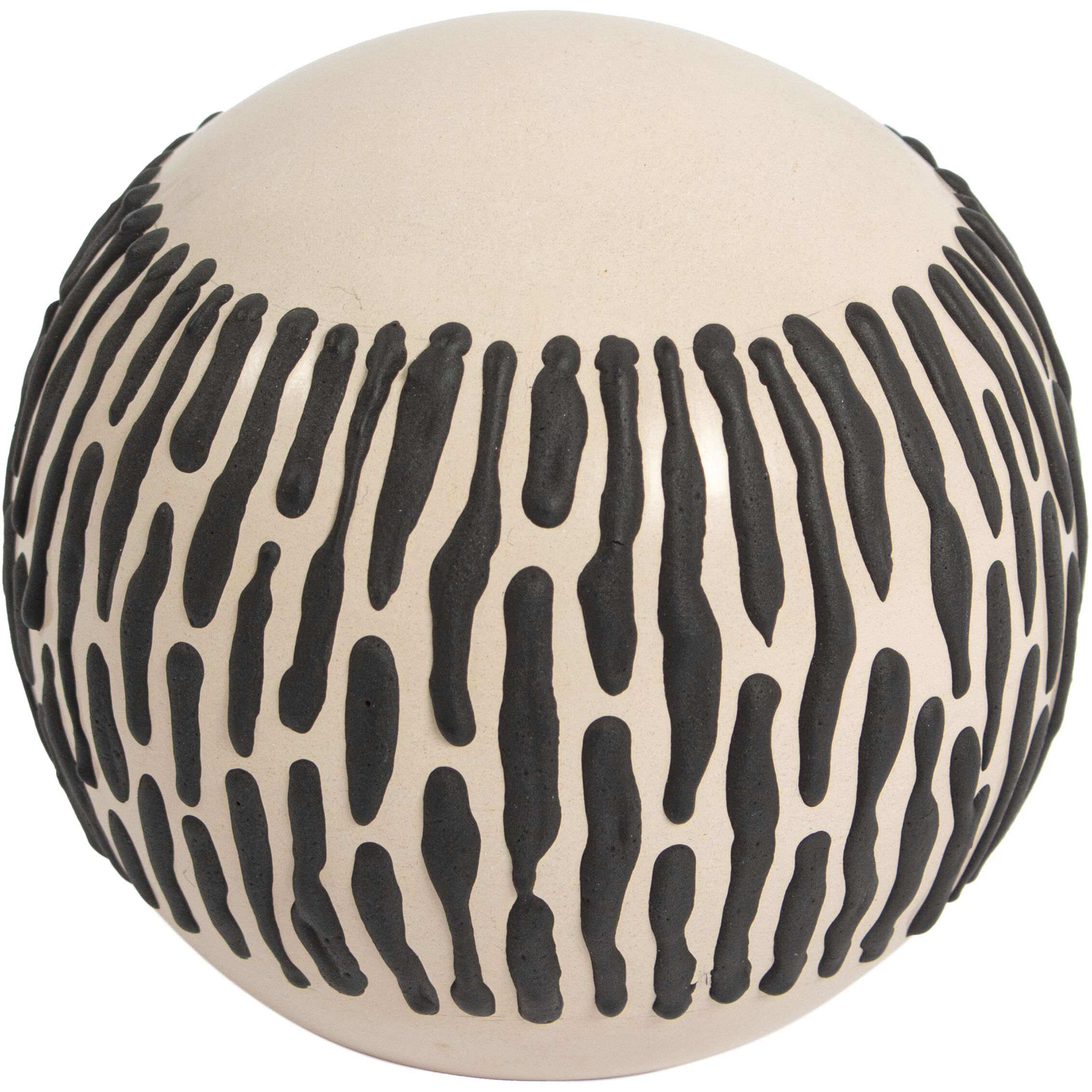 Ofelia Cream with Black Orb