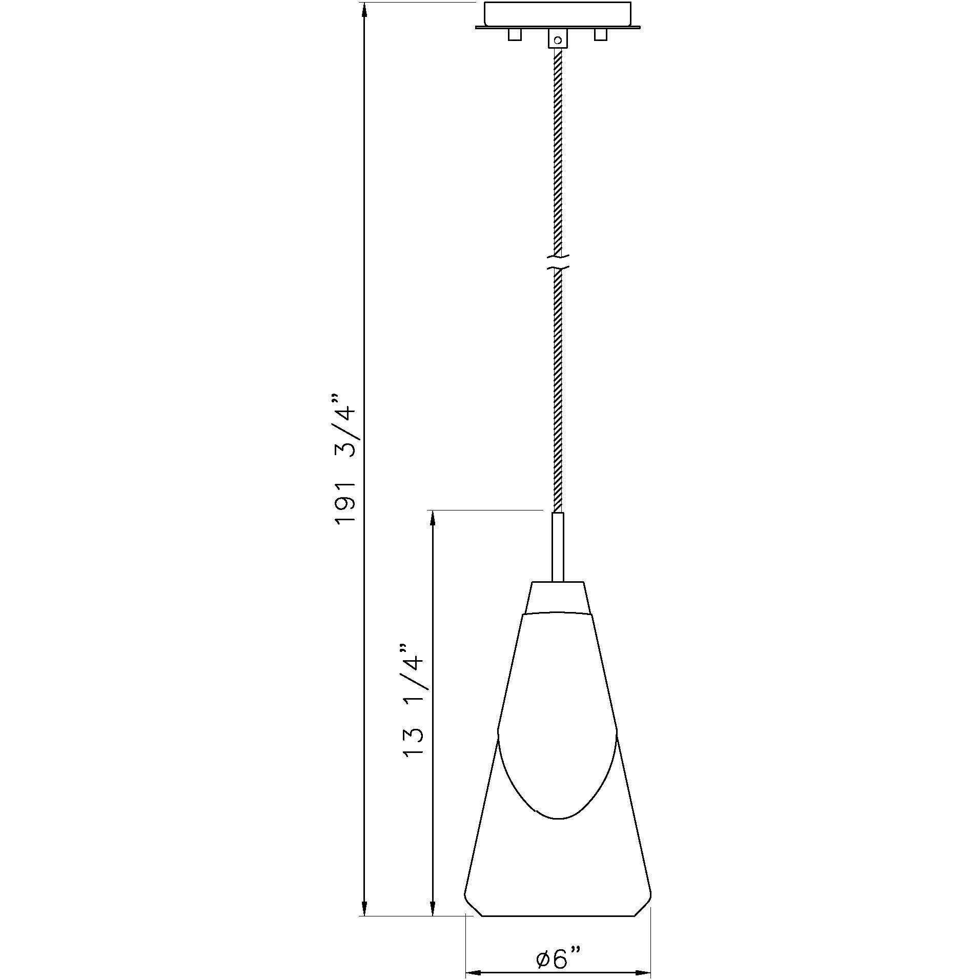 Aimie 1 Light 6 inch Modern Gold Pendant Ceiling Light