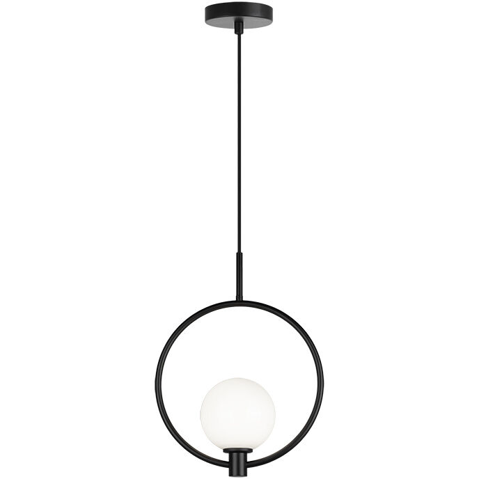 Averley 1 Light 11.88 inch Black Pendant Ceiling Light