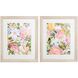 Florals Collection Pink Framed Art