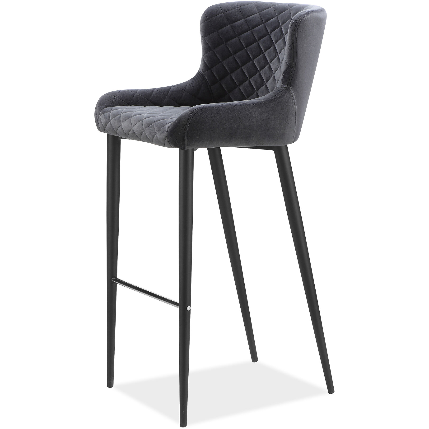 Etta 37 inch Grey Counter Stool