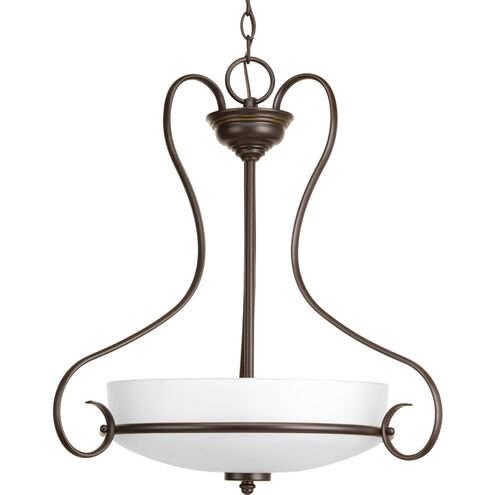 Flirt 3 Light 22 inch Antique Bronze Foyer Pendant Ceiling Light
