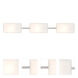 Lido LED 34 inch Satin Nickel Vanity Wall Light