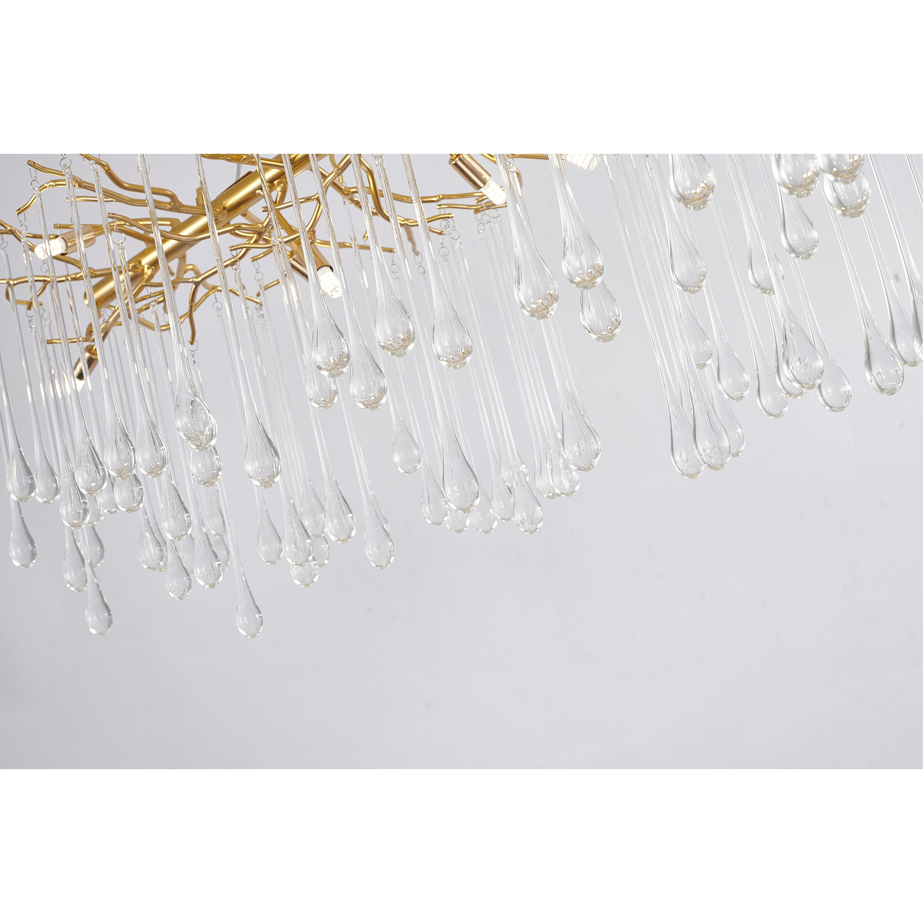 Canada 12 Light 25 inch Gold Chandelier Ceiling Light