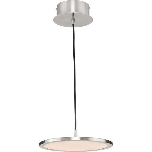 Everlume LED LED 11 inch Brushed Nickel Pendant Ceiling Light, Progress LED