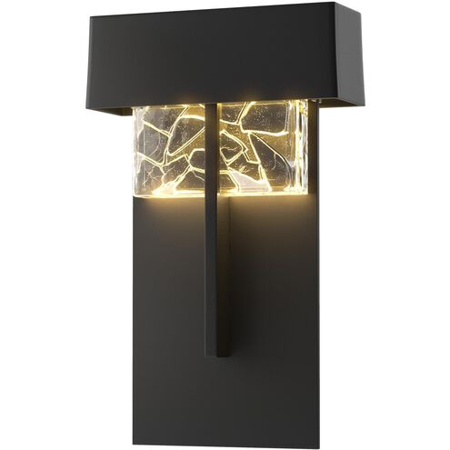 Shard LED 14.1 inch Coastal Black Outdoor Sconce, Large