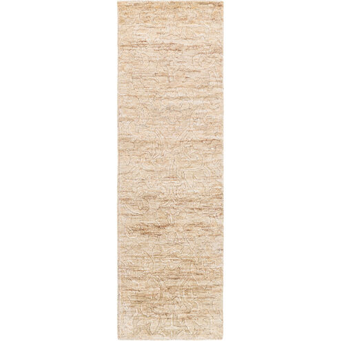 Galloway 96 X 30 inch Cream, Khaki, Camel Rug