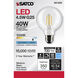 Lumos LED Medium Medium 4.50 watt 5000K LED Filament
