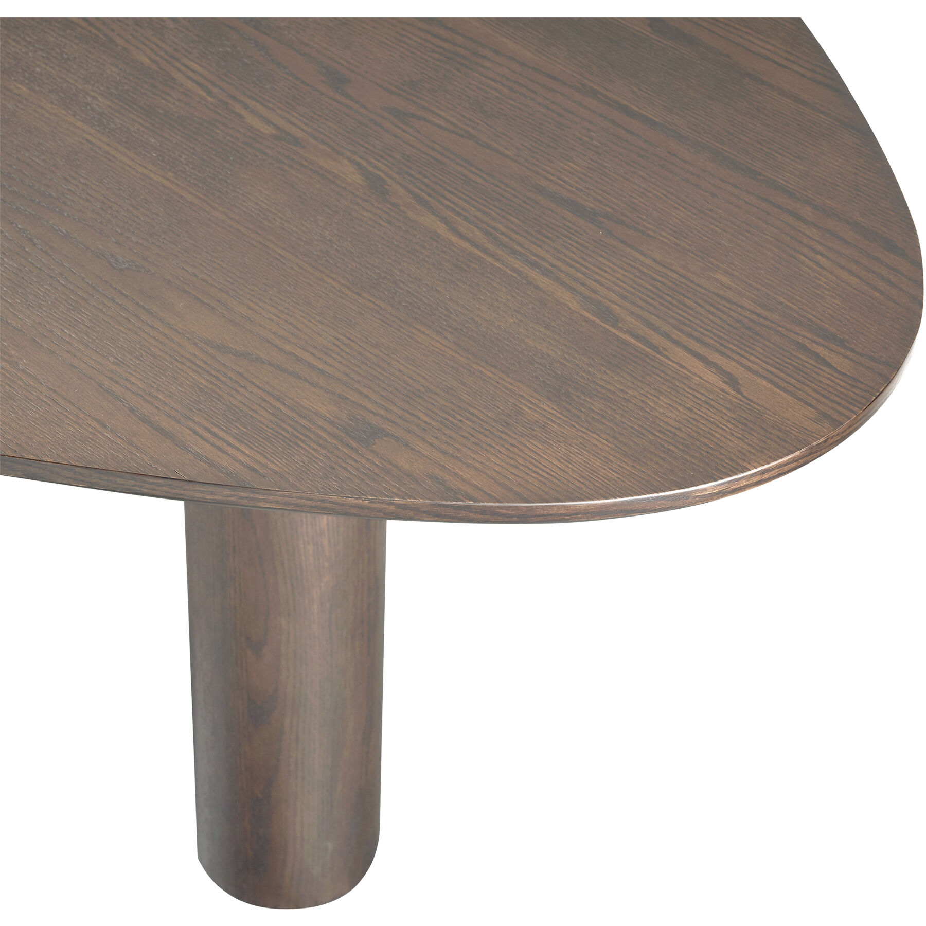 Finley 59.5 X 51.75 inch Dark Brown Dining Table