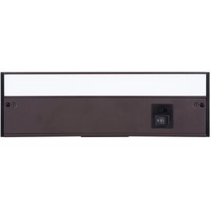 3-in-1 120/60 LED 12 inch Bronze Undercabinet Light Bar